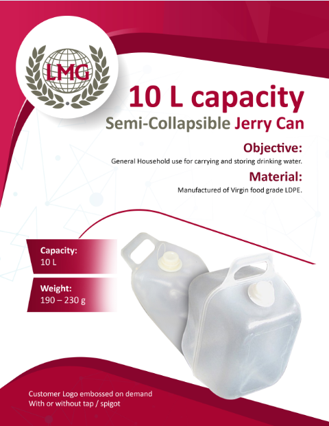 Semi Collapsible Jerry Can